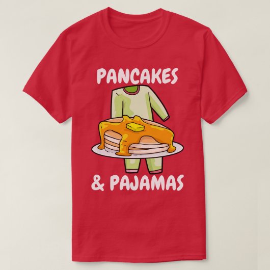 T-shirt Pancakes Pajamas (Design devant)