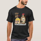 T-shirt Pancakes Pancake Day You and Me Sirup (Devant)