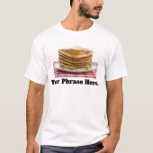 T-shirt Pancakes personnalisables Flap Jacks  (Devant)