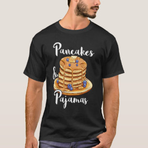 T-shirt Pancakes & Pyjamas gaufre Alimentation Petit déjeu