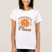 T-shirt Pancakes S'Il Vous Plaît (Devant)