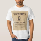 T-shirt Pancho Villa 🔥 Héros Général Mexicain (Devant)