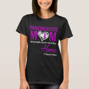 T-shirt Pancréatite Maman J'ai élevé la mienne