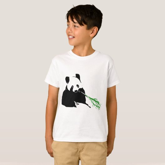 T-shirt Panda. (Devant entier)