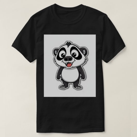 t-shirt panda (Design devant)