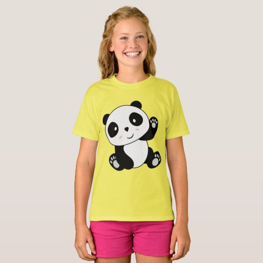 T-shirt Panda (Devant entier)