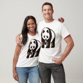 T-shirt Panda (Unisexe)
