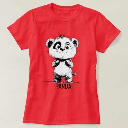 T-shirt Panda (Design devant)