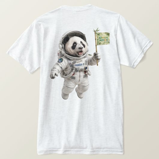 T-shirt panda (Design dos)