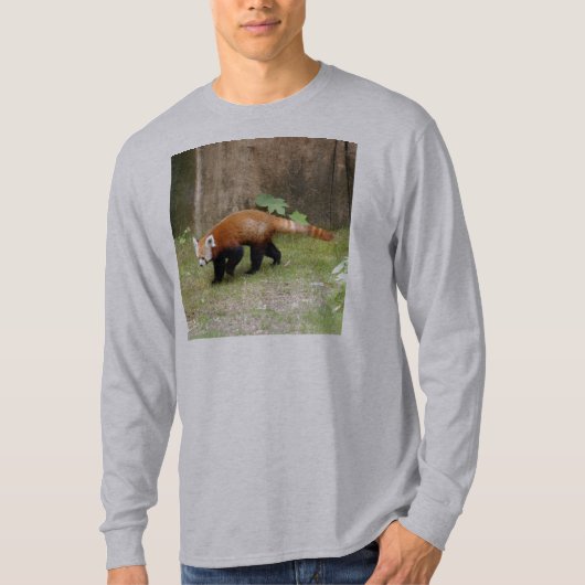 T-shirt Panda-042 rouge (Devant)