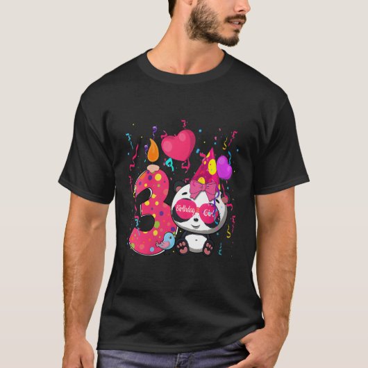 T-shirt Panda 3Ème I'M 3 (Devant)