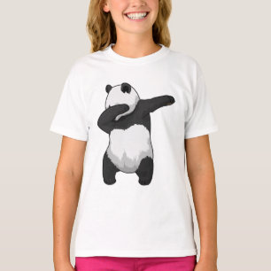 T-shirt Panda à Hip hop Dance Dab