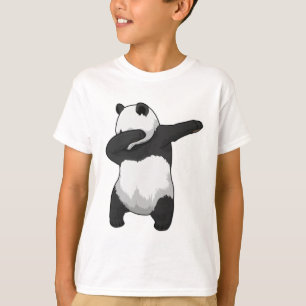 T-shirt Panda à Hip hop Dance Dab