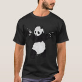 T-shirt Panda armé (Devant)