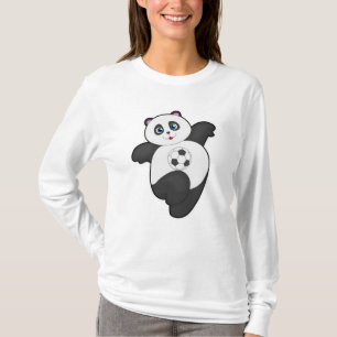 T-shirt Panda aux sports de football