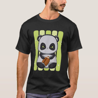 T-shirt Panda avec ballon de football