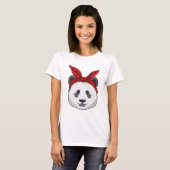 T-shirt Panda avec Bandana (Devant entier)