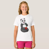 T-shirt Panda avec Bowl Ramen (Devant entier)
