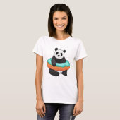 T-shirt Panda avec Donut (Devant entier)