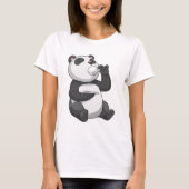 T-shirt Panda avec Tea Cup (Devant)
