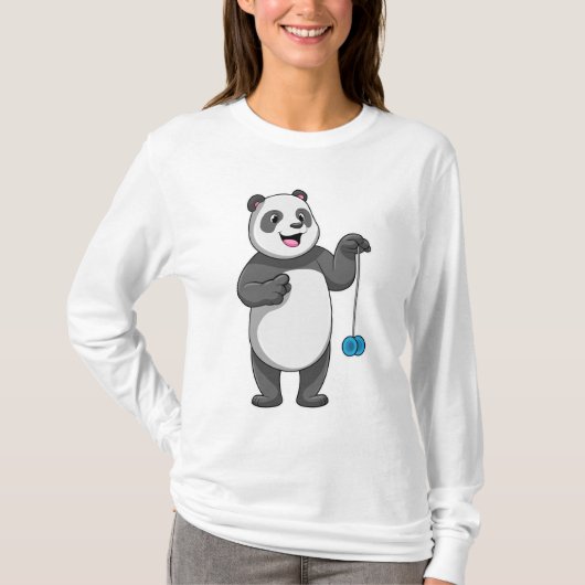 T-shirt Panda avec Yo-yo (Devant)