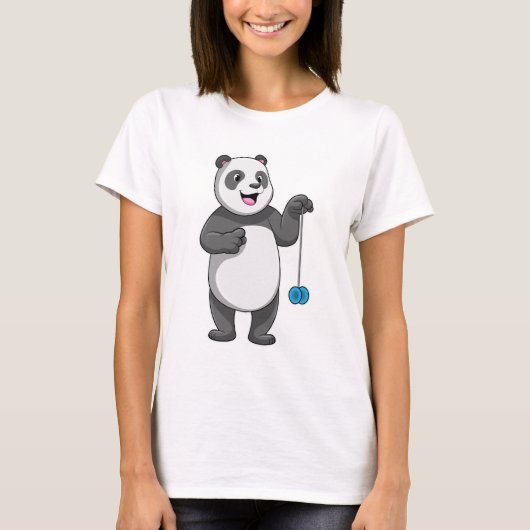 T-shirt Panda avec Yo-yo (Devant)