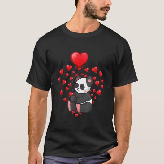 T-shirt Panda Balloon He 'S (Devant)