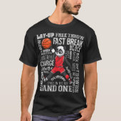 T-shirt Panda Basket (Devant)