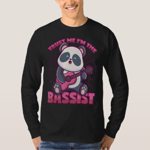 T-shirt Panda Bass Dit Pour Baid Et Bass Player
