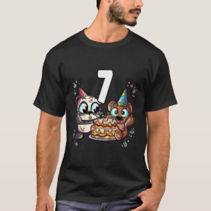 T-shirt Panda Bear 7 Année Enfant 7E