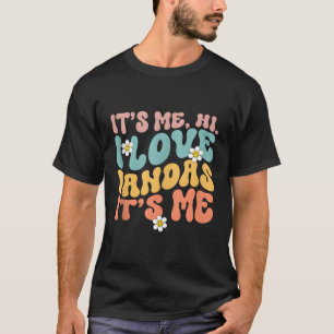 T-shirt Panda Bear aime les pandas