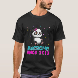 T-shirt Panda Bear Amour Incroyable Depuis 2012