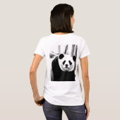 T-shirt Panda Bear Conception double face sur mesure Femme (Dos entier)
