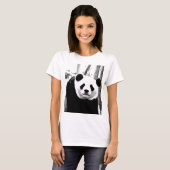 T-shirt Panda Bear Conception double face sur mesure Femme (Devant entier)