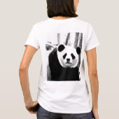 T-shirt Panda Bear Conception double face sur mesure Femme (Dos)