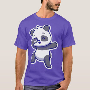 T-shirt Panda bear Dabbing Cute Panda, Panda Love Premiu