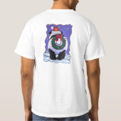 T-shirt Panda Bear Noël (Dos)