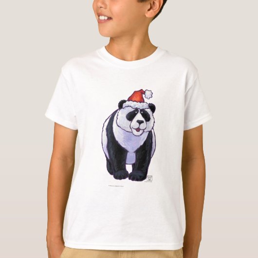 T-shirt Panda Bear Noël (Devant)