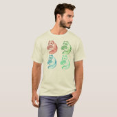 T-shirt Panda Bear Pop Art (Devant entier)