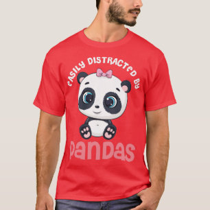 T-shirt Panda Bear Zoo Keeper Amoureux des animaux cadeau 