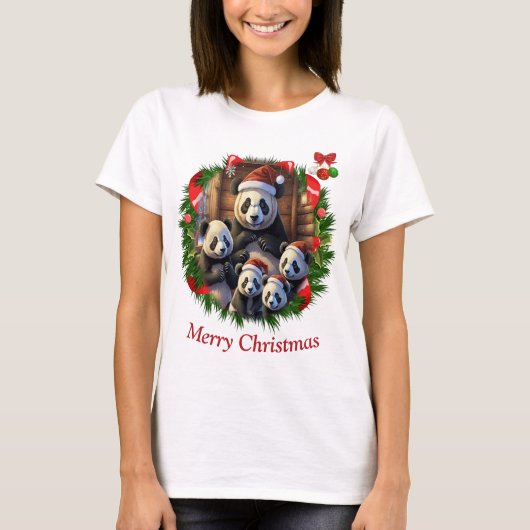 T-shirt Panda Bears (Devant)