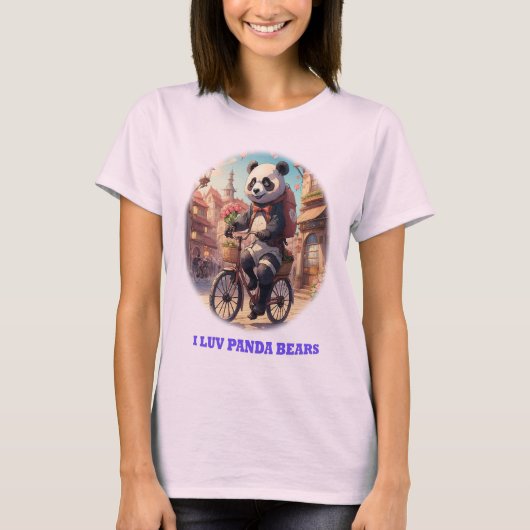 T-shirt Panda Bears (Devant)