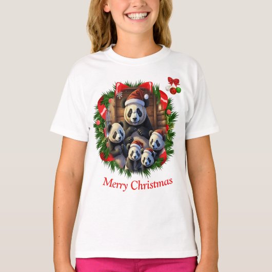 T-shirt Panda Bears (Devant)