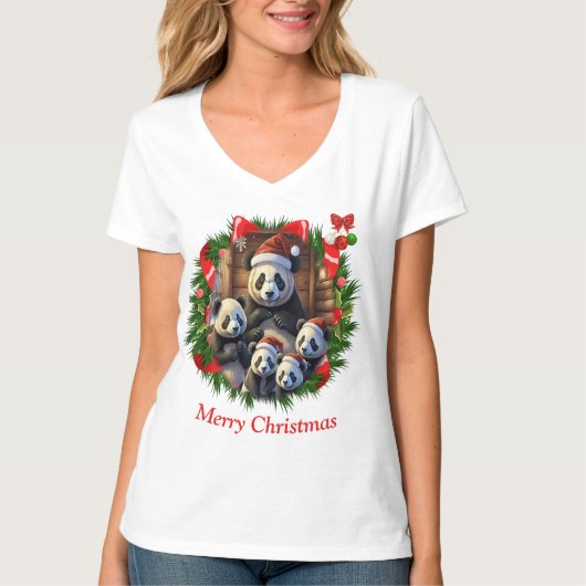 T-shirt Panda Bears (Devant)