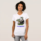 T-shirt Panda Bears (Devant entier)