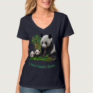 T-shirt Panda Bears