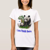 T-shirt Panda Bears (Devant)
