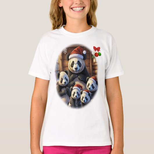 T-shirt Panda Bears (Devant)