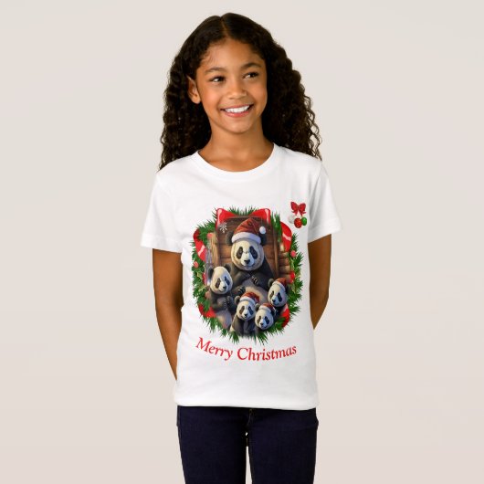 T-Shirt Panda Bears (Devant entier)