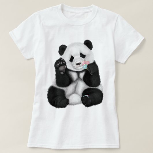 T-shirt panda bébé (Design devant)